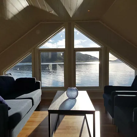 Holiday home Waterfront Cabin With Big Terrace. Offersoya